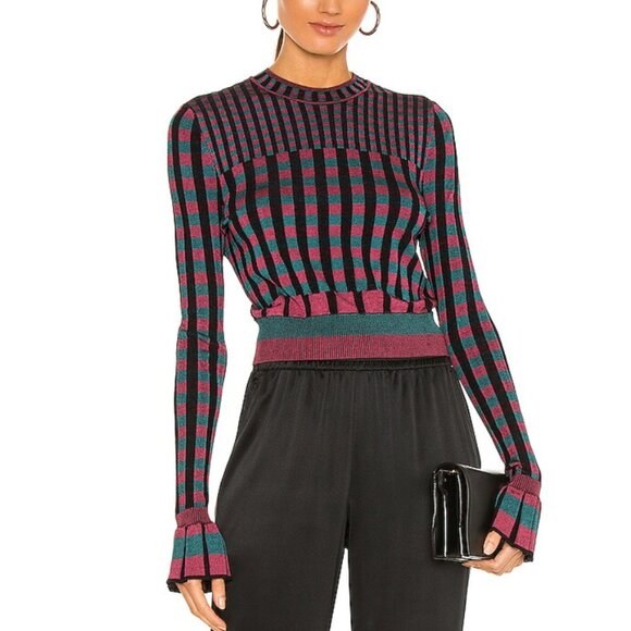 DVF Clemment Knit Top - Picture 1 of 5